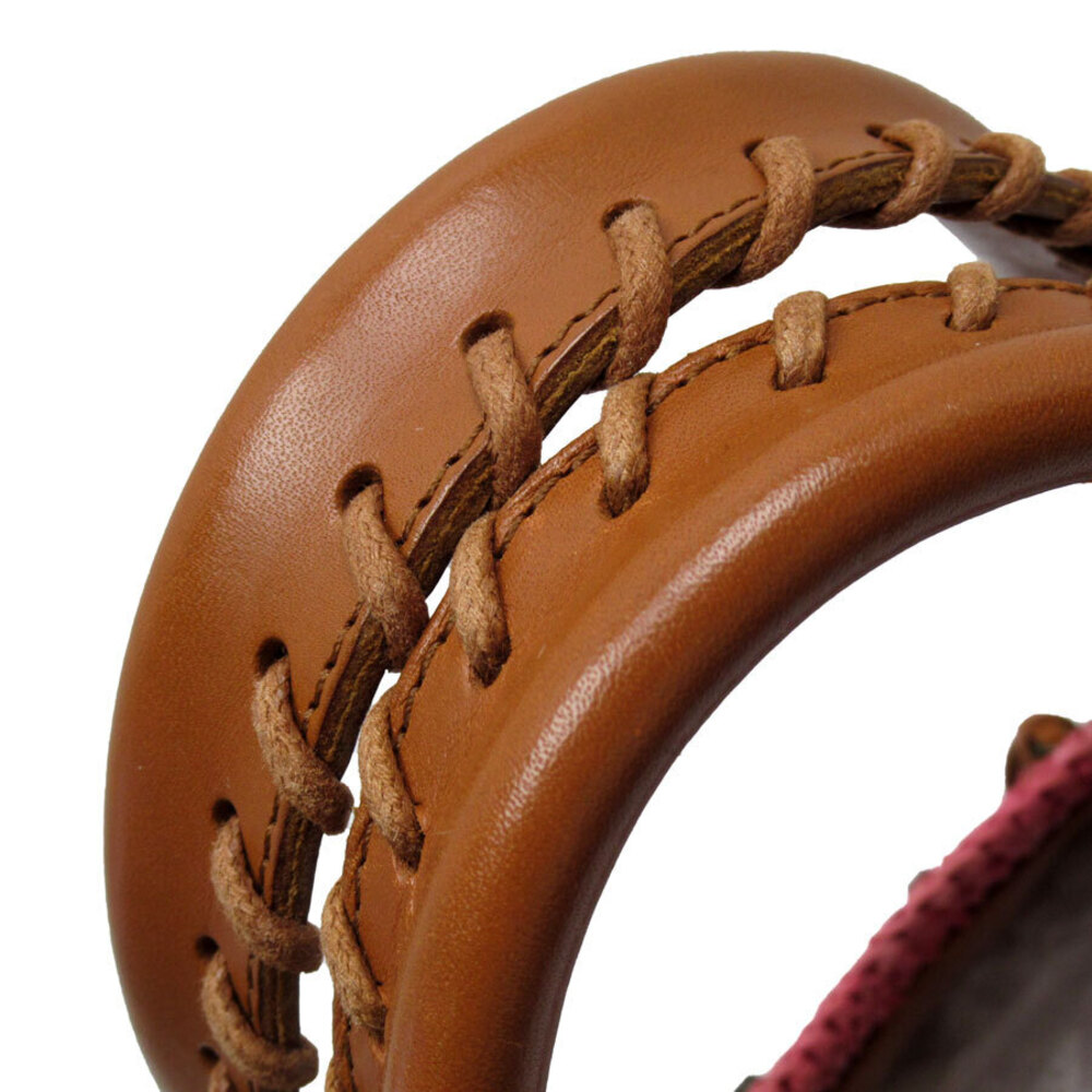 Balenciaga Handbag Basket Bag Raffia Pink Brown - Picture 3 of 4